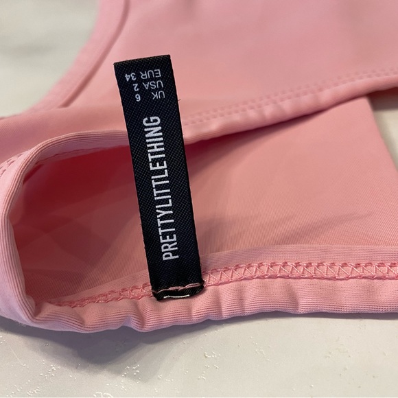 PrettyLittleThing top, pink women’s tank top size 6 - Picture 13 of 16